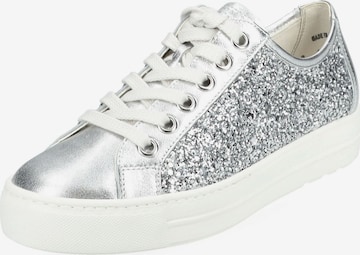 Paul Green Sneakers laag in Zilver: voorkant