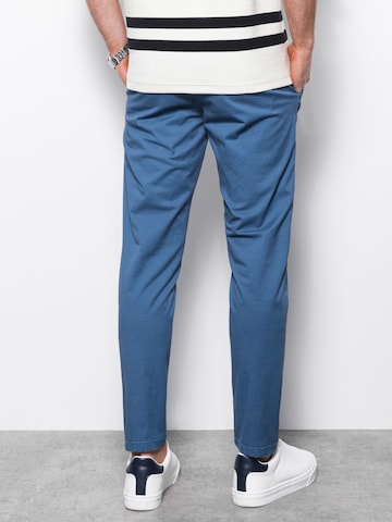 Ombre Slimfit Hose 'P894' in Blau