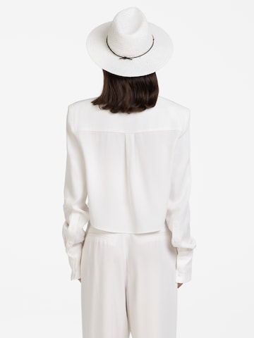 Camicia da donna 'Tina' di mandragora in bianco