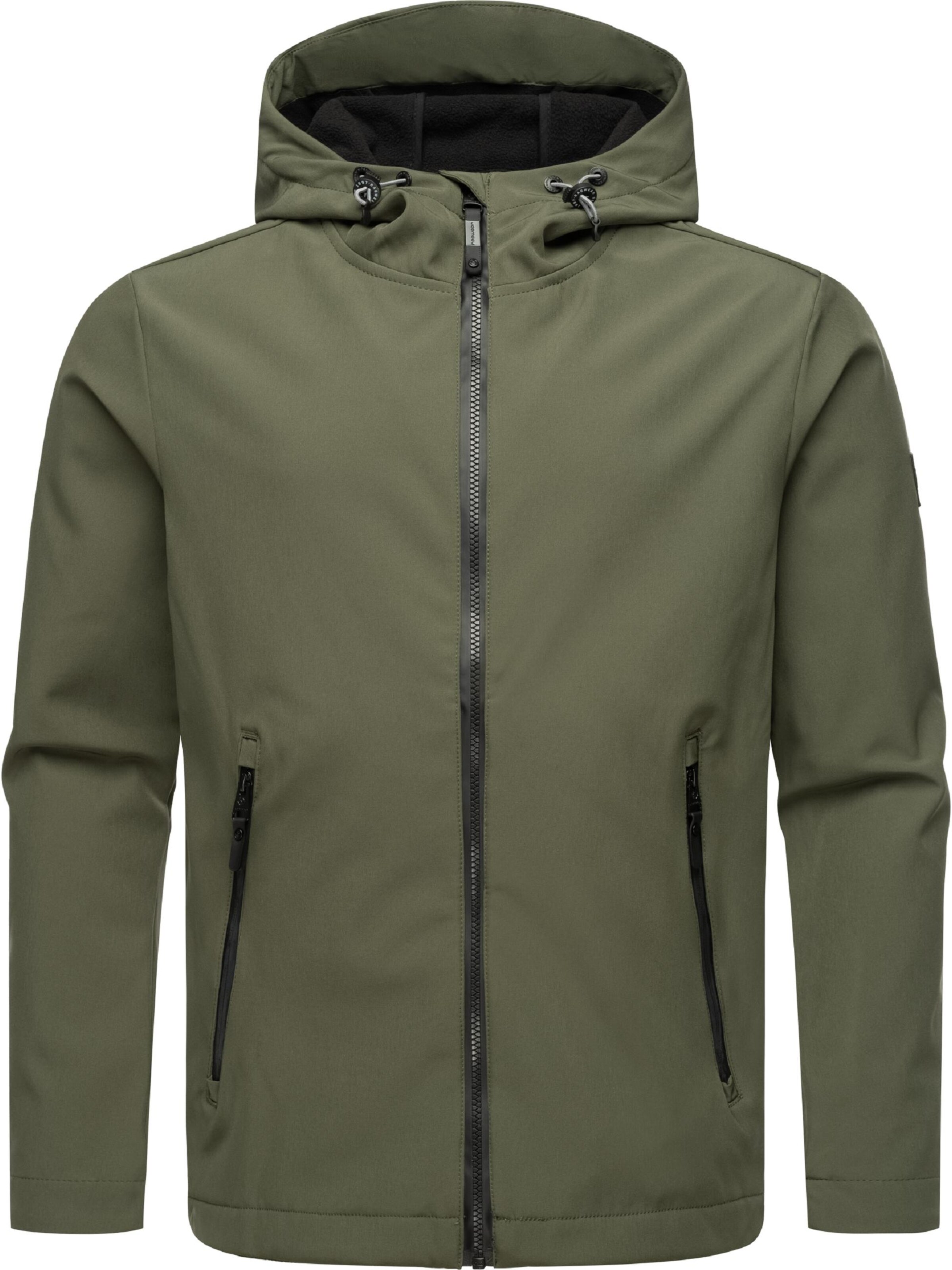 Ragwear Outdoor jacket in Green: front
