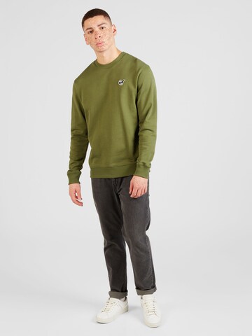 SCOTCH & SODA Sweatshirt i grøn