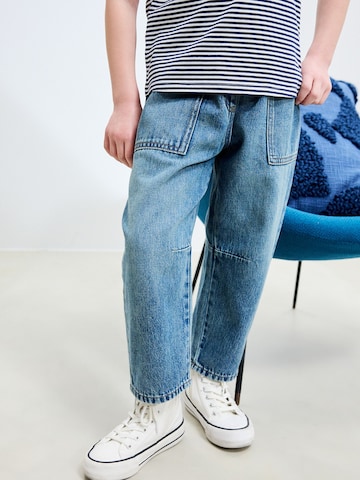 Next Regular Jeans in Blue: front