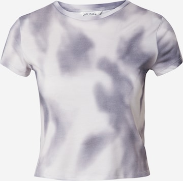 Monki Μπλουζάκι σε γκρι: μπροστά