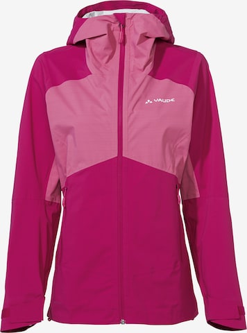 VAUDE Funktionsjacke 'Simony 2,5L J IV' in Pink: predná strana