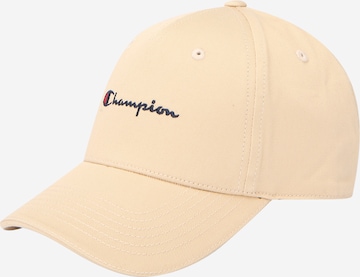 Champion Authentic Athletic Apparel Кепка 'ICONS' в Бежевый: спереди
