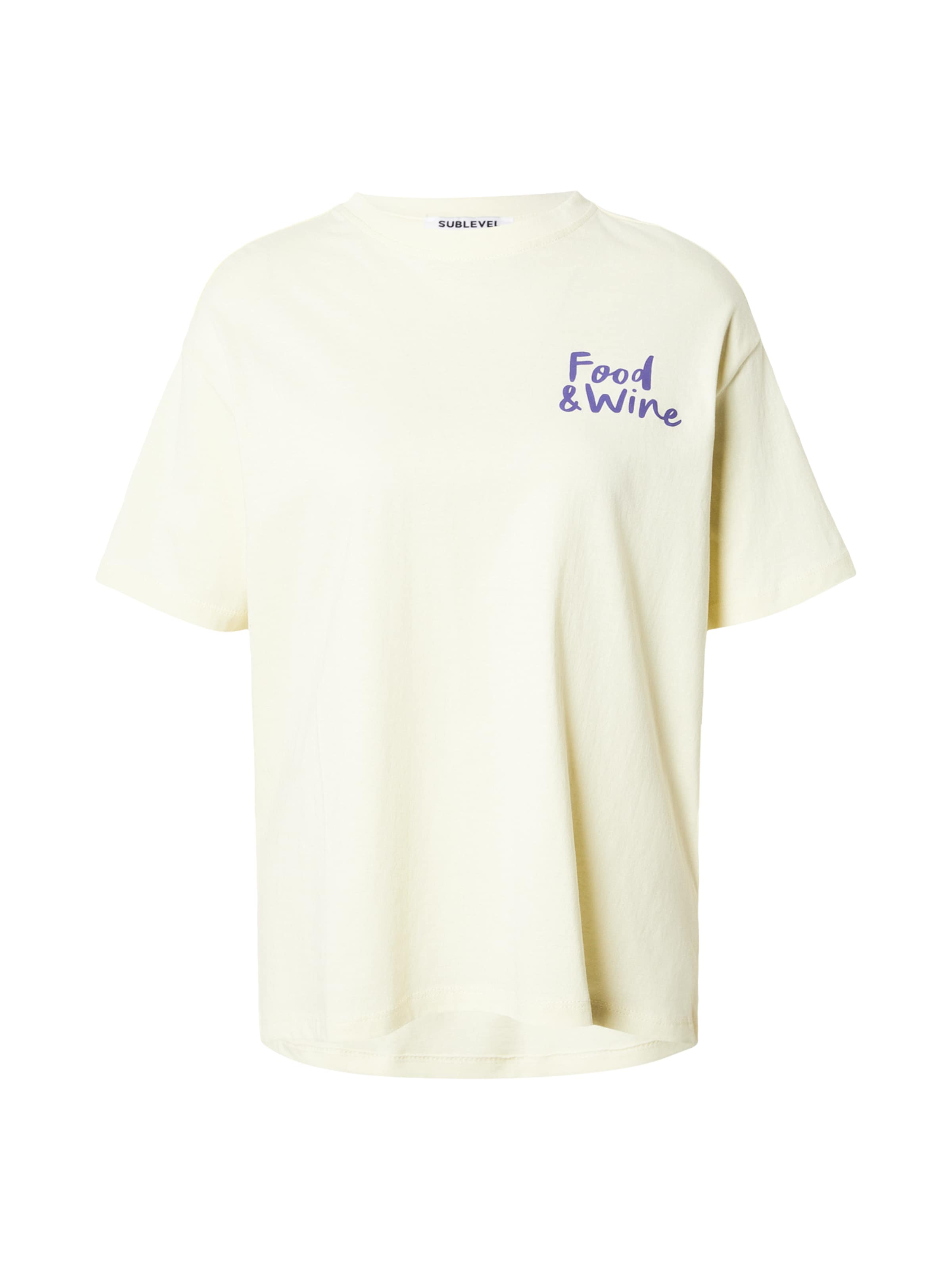 Sublevel - Camiseta en amarillo: frente