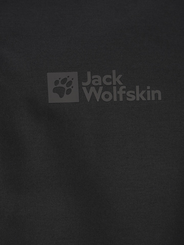 JACK WOLFSKIN Outdoorjas 'Stormy Point' in Zwart