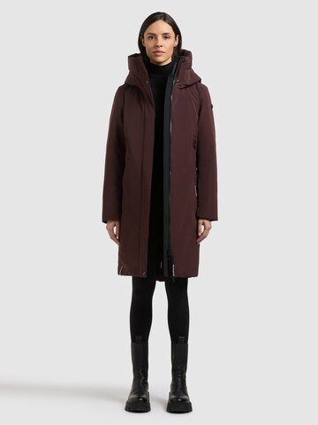 khujo Winter coat 'Charlston' in Red