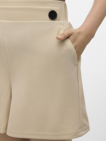 bēšs VERO MODA Standarta Bikses