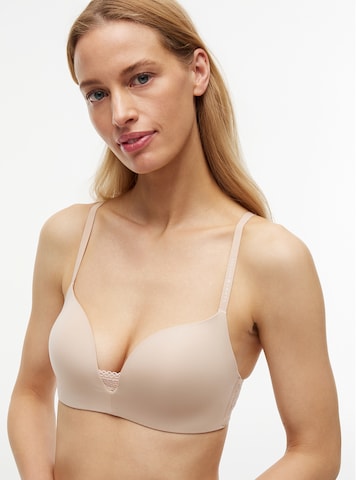 Tommy Hilfiger Underwear Push-up Bra in Beige