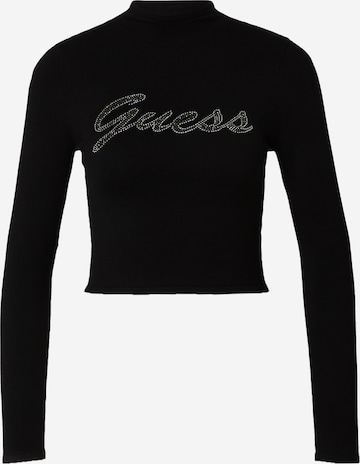 GUESS Sweter w kolorze czarny: przód