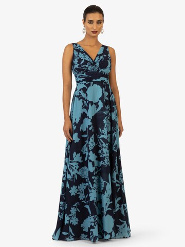 Kraimod Avondjurk in Blauw: voorkant