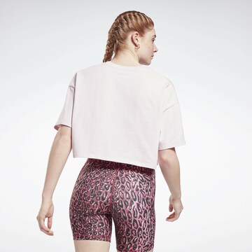 Reebok Functioneel shirt 'Studio' in Lila