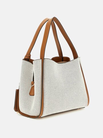 GUESS Handtasche 'Nicolette' in Braun