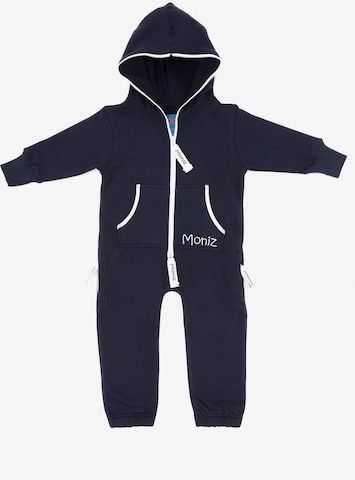 Moniz Overall in Blau: Vorderseite