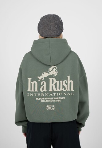 Prohibited - Sudadera 'Horse Racer' en verde