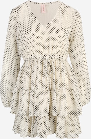 Robe 'ROBEY ISABELLA' Only Petite en beige : devant