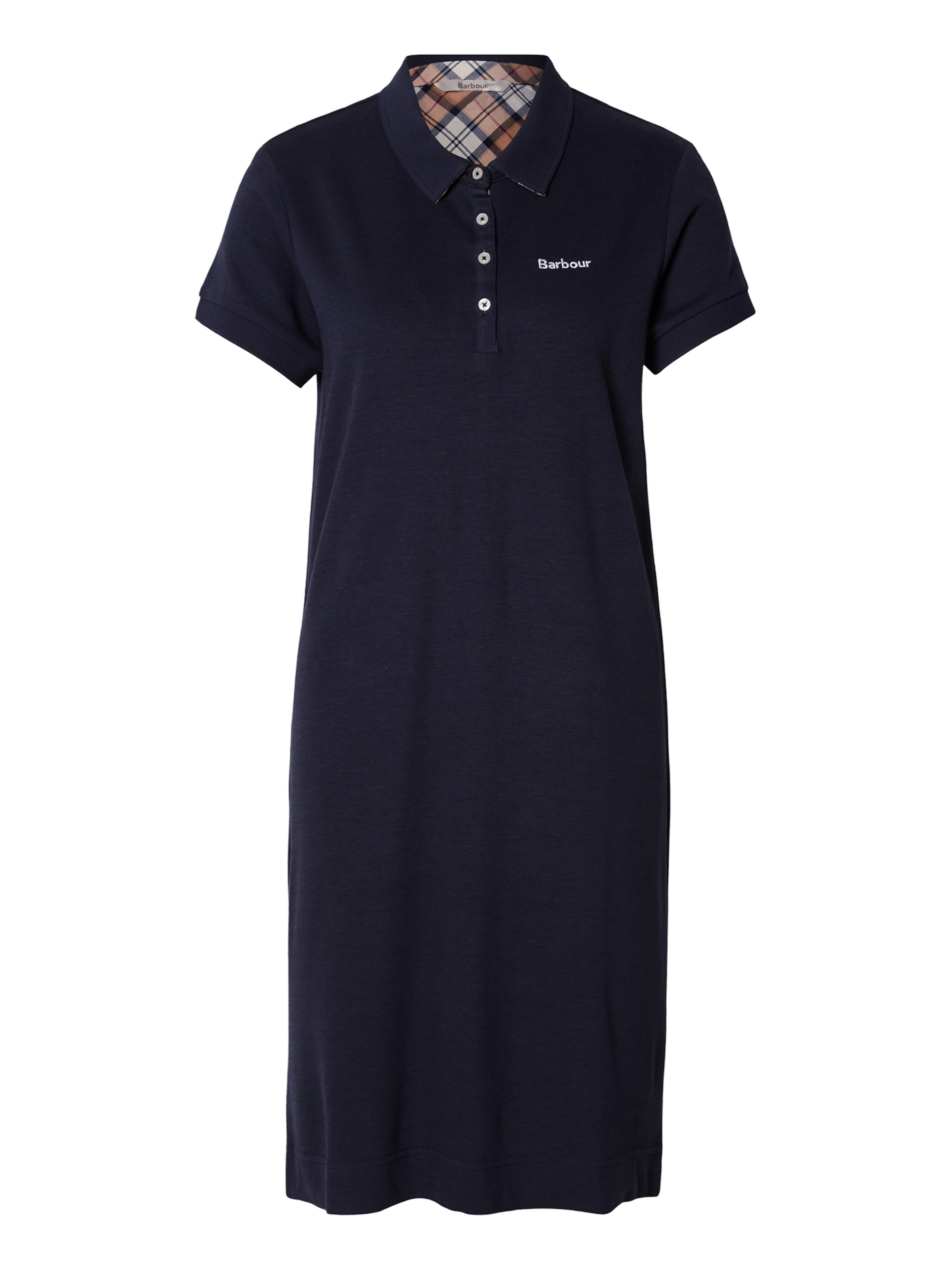 Abito di Barbour in blu: frontale