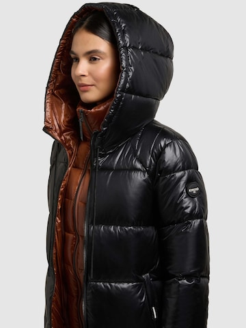 khujo Mantel 'Nashi' in Schwarz