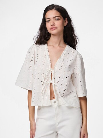 Haut PIECES en beige : devant