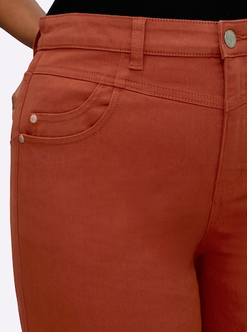 SHEEGO Широкий Джинсы 'Ella' в Красный