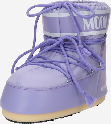 Boots da neve di MOON BOOT in lilla: frontale