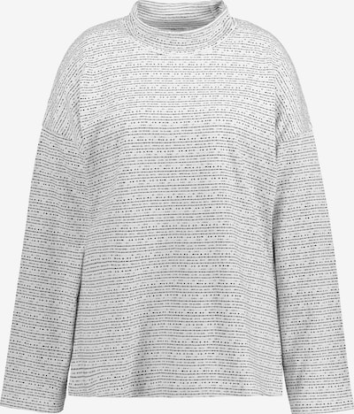 Ulla Popken Camiseta en gris claro / blanco, Vista del producto
