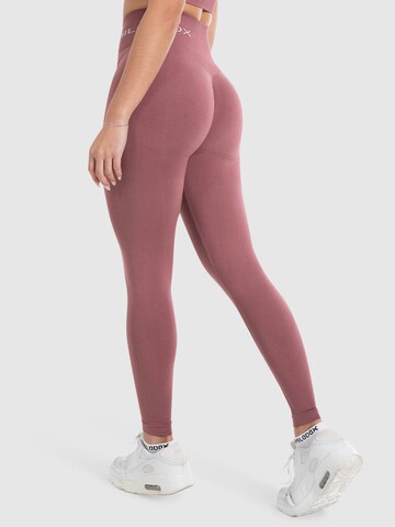 Skinny Pantalon de sport 'Azura' Smilodox en rose