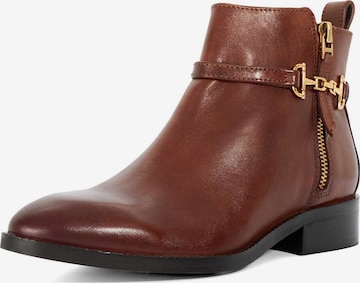 Bottines 'Parklyn' Dune LONDON en marron : devant