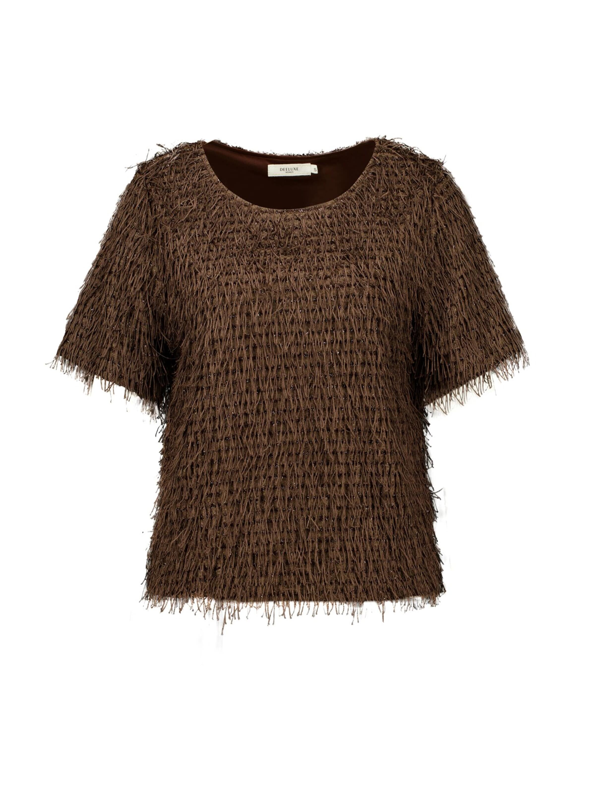 Haut Deeluxe en marron : devant