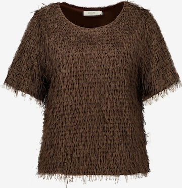 Haut Deeluxe en marron : devant