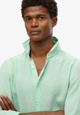 Superdry Regular fit Button Up Shirt 'Vacation' in Green
