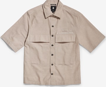 Chemise G-Star RAW en beige : devant