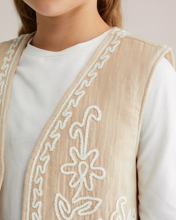 Gilet di WE Fashion in beige