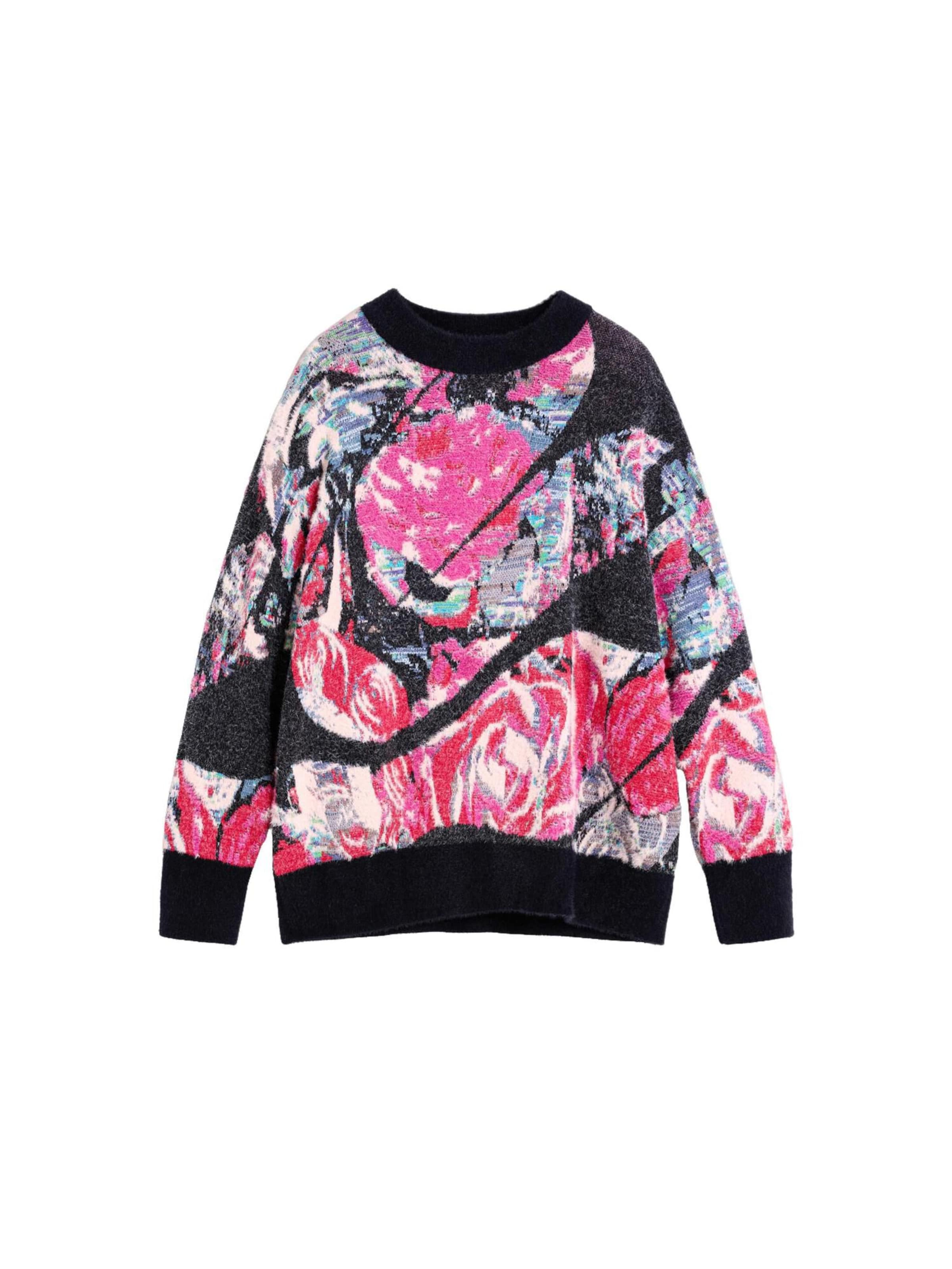 Desigual Pulóver 'M. C. Lacroix' - fekete: elől