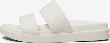 Calvin Klein Sandale in Weiß: Vorderseite
