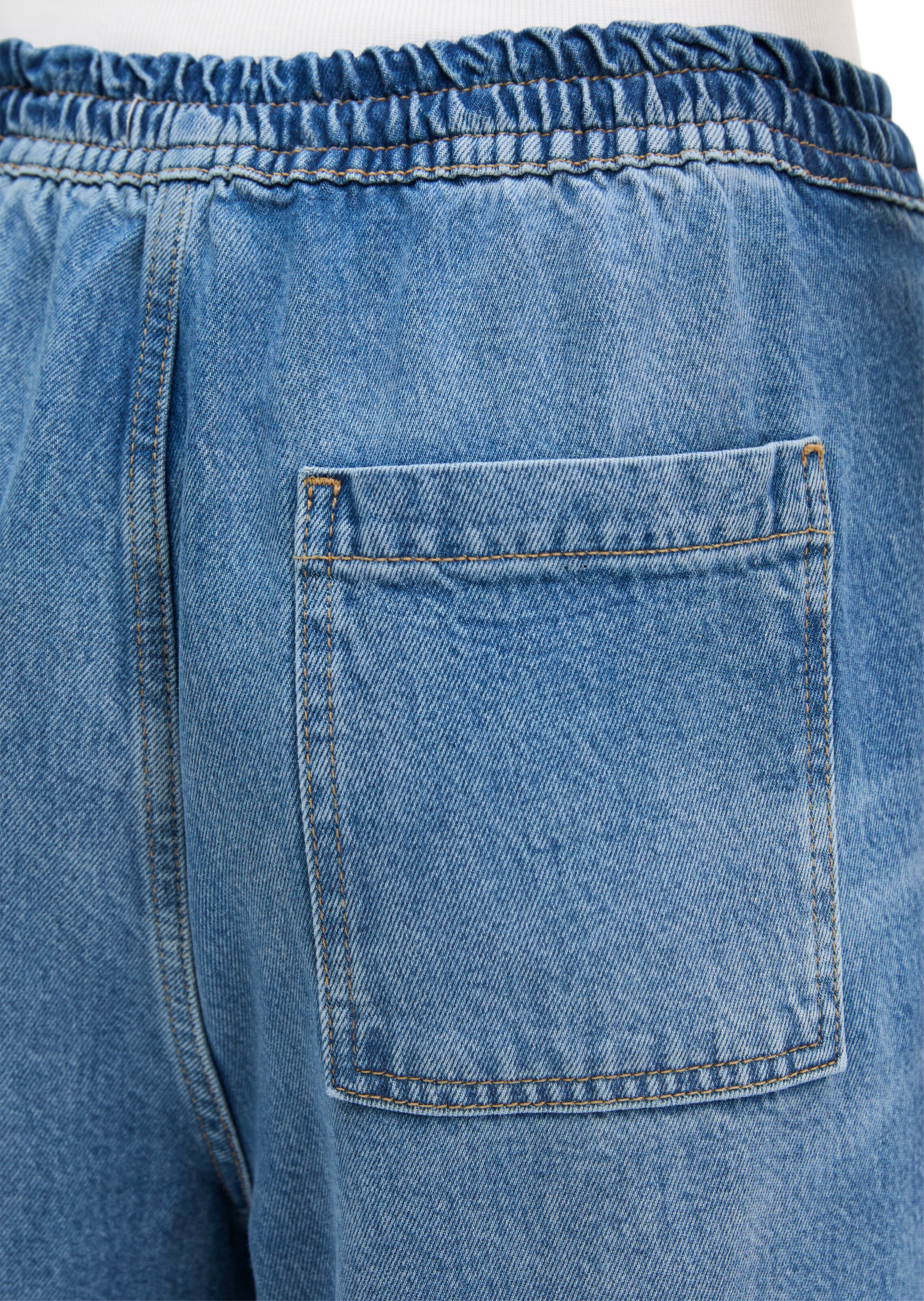 Marc O'Polo Wide Leg Jeans in Blau