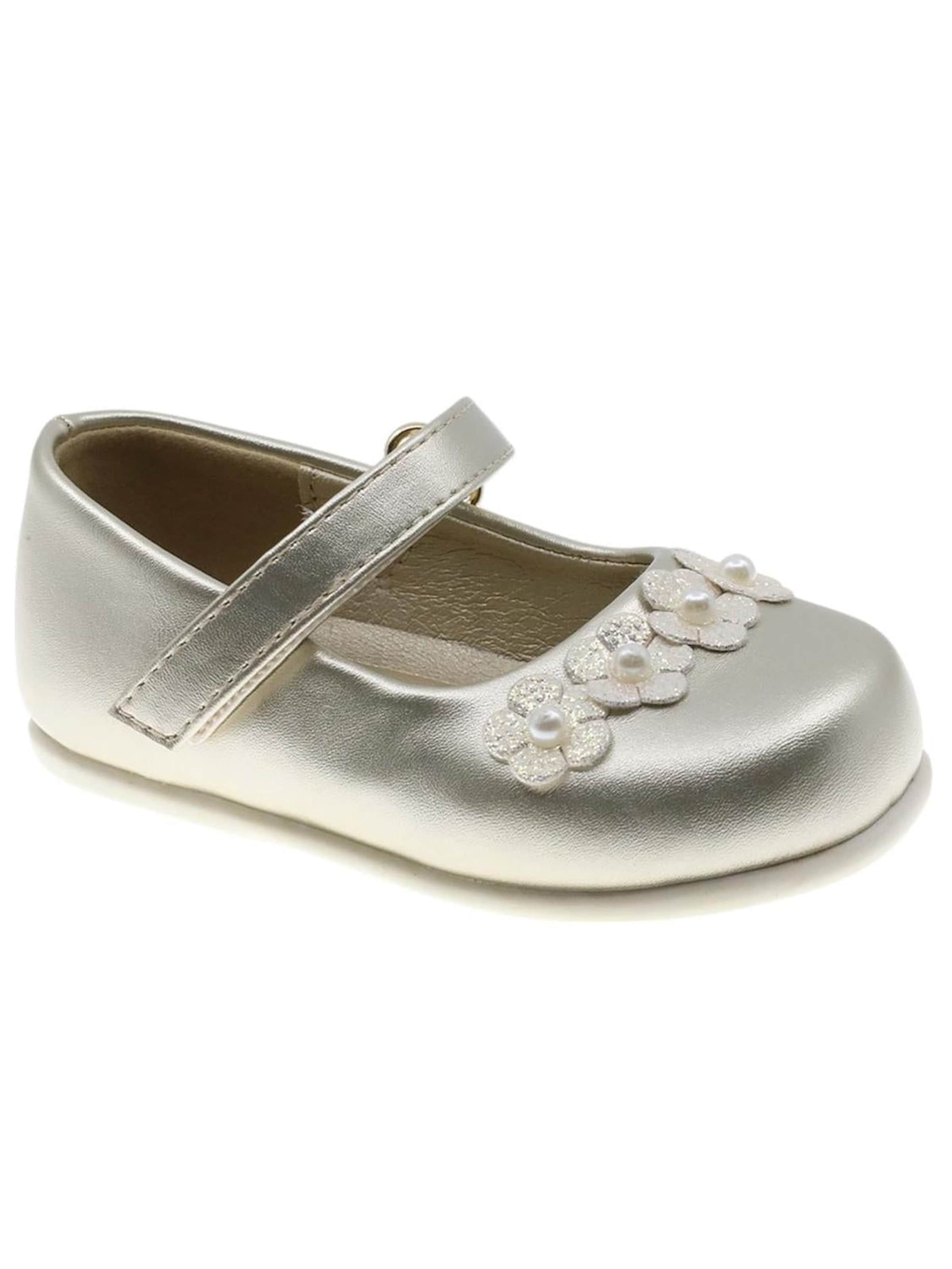 Ballerines 'Bailarina' Beppi en argent : devant