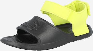 PUMA Sandals & Slippers 'Divecat v2 Injex' in Black: front