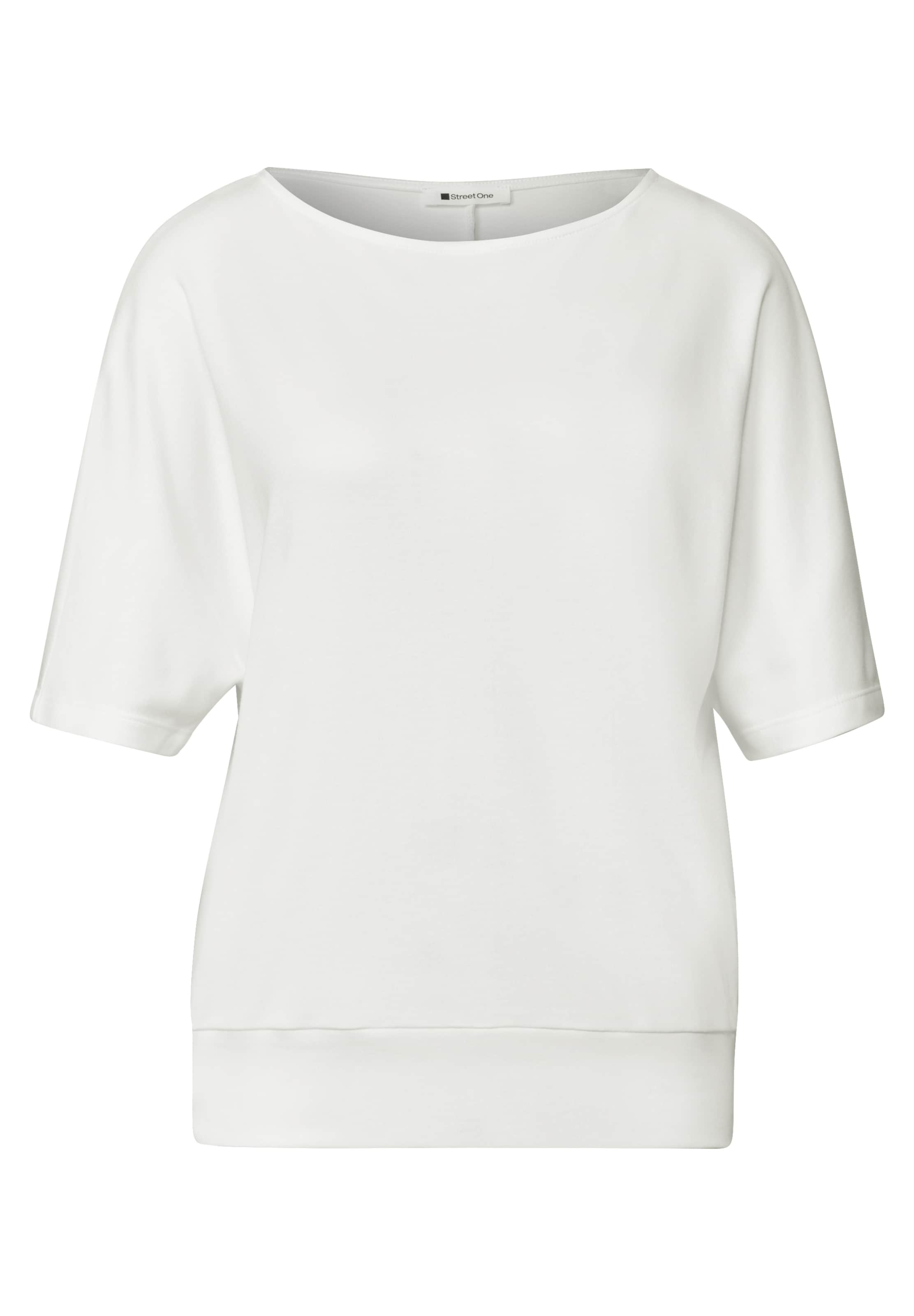 STREET ONE Shirt in Weiß: Vorderseite