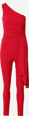 TFNC Jumpsuit i röd: framsida