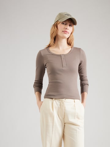 JJXX Μπλουζάκι 'JXFATIMA' σε καφέ: μπροστά