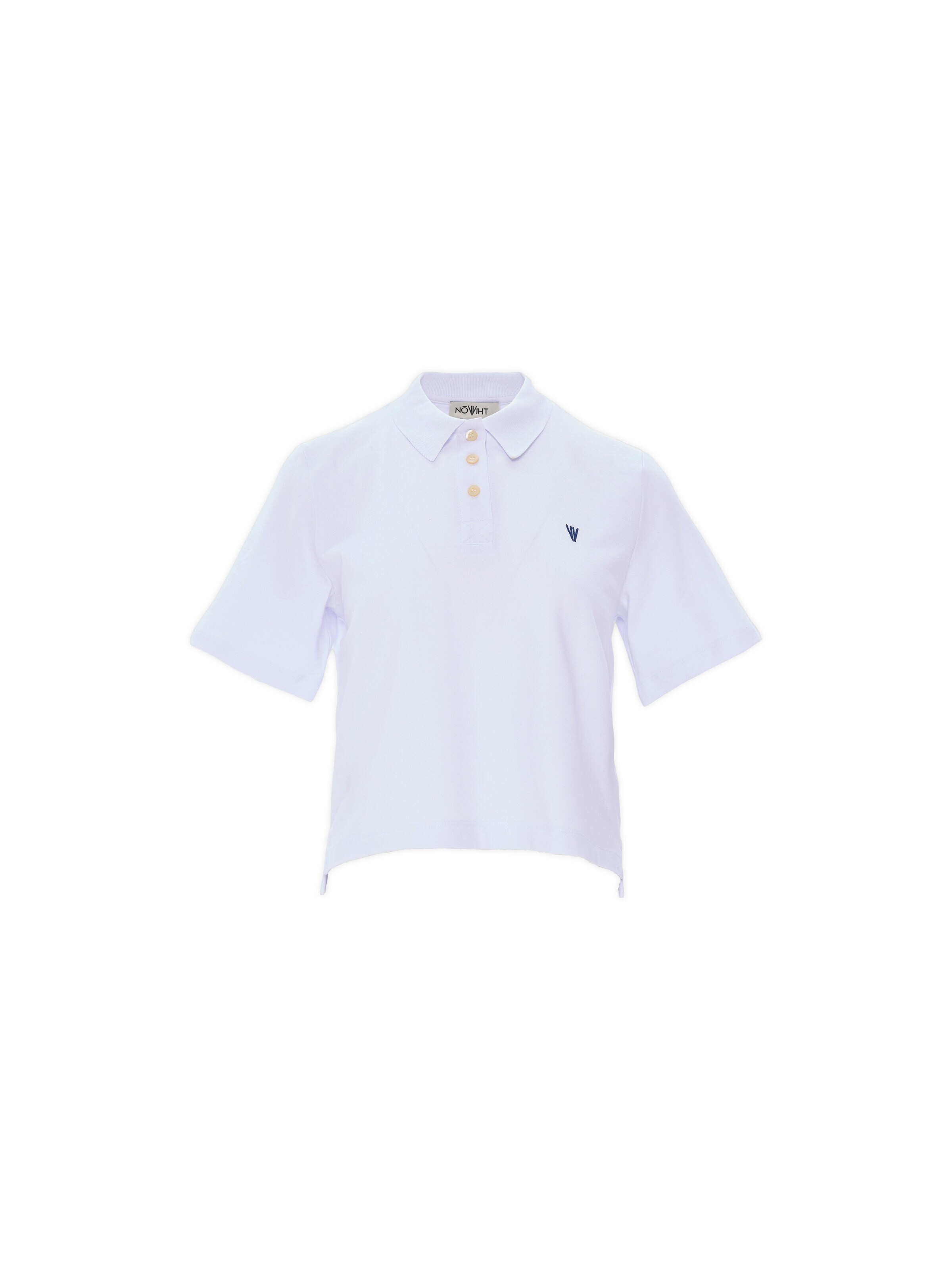 Maglietta 'Brigitte' di NOWIHT in bianco: frontale