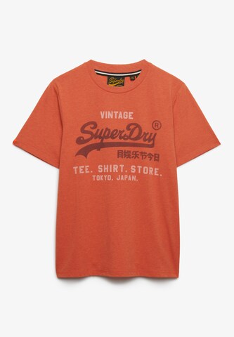 Superdry & Co Shirt 'Heritage' in Orange