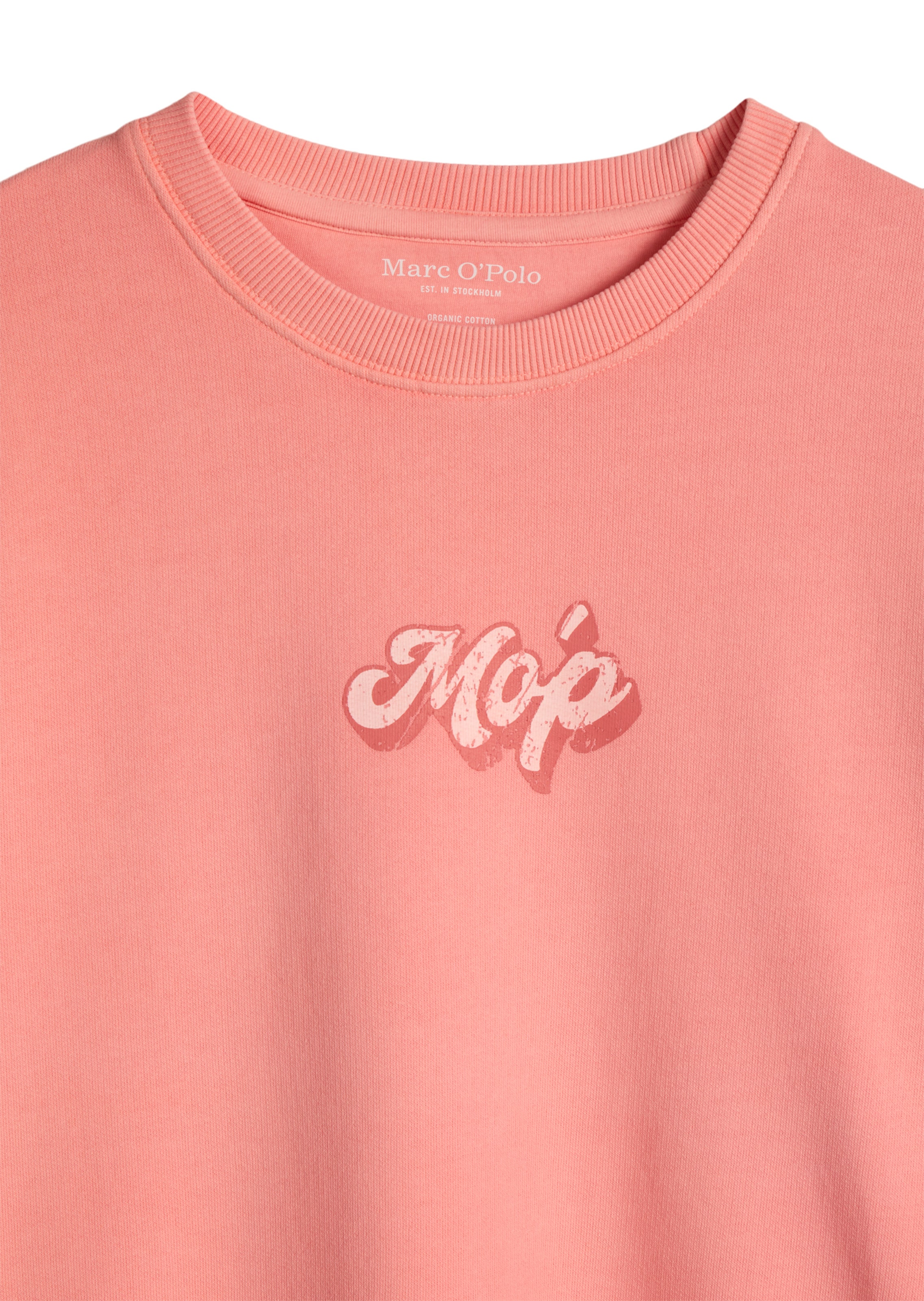 Marc O'Polo Sweatshirt ' mit Logoprint auf beiden Seiten ' in Red