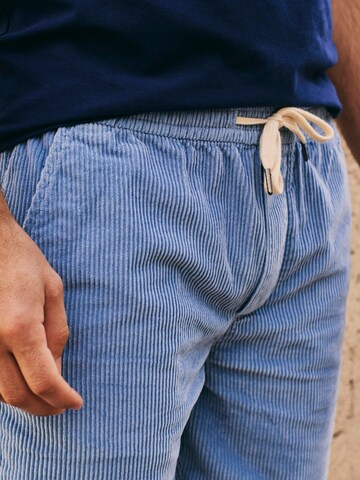 Suitable Slim fit Pants 'Ferdinand' in Blue