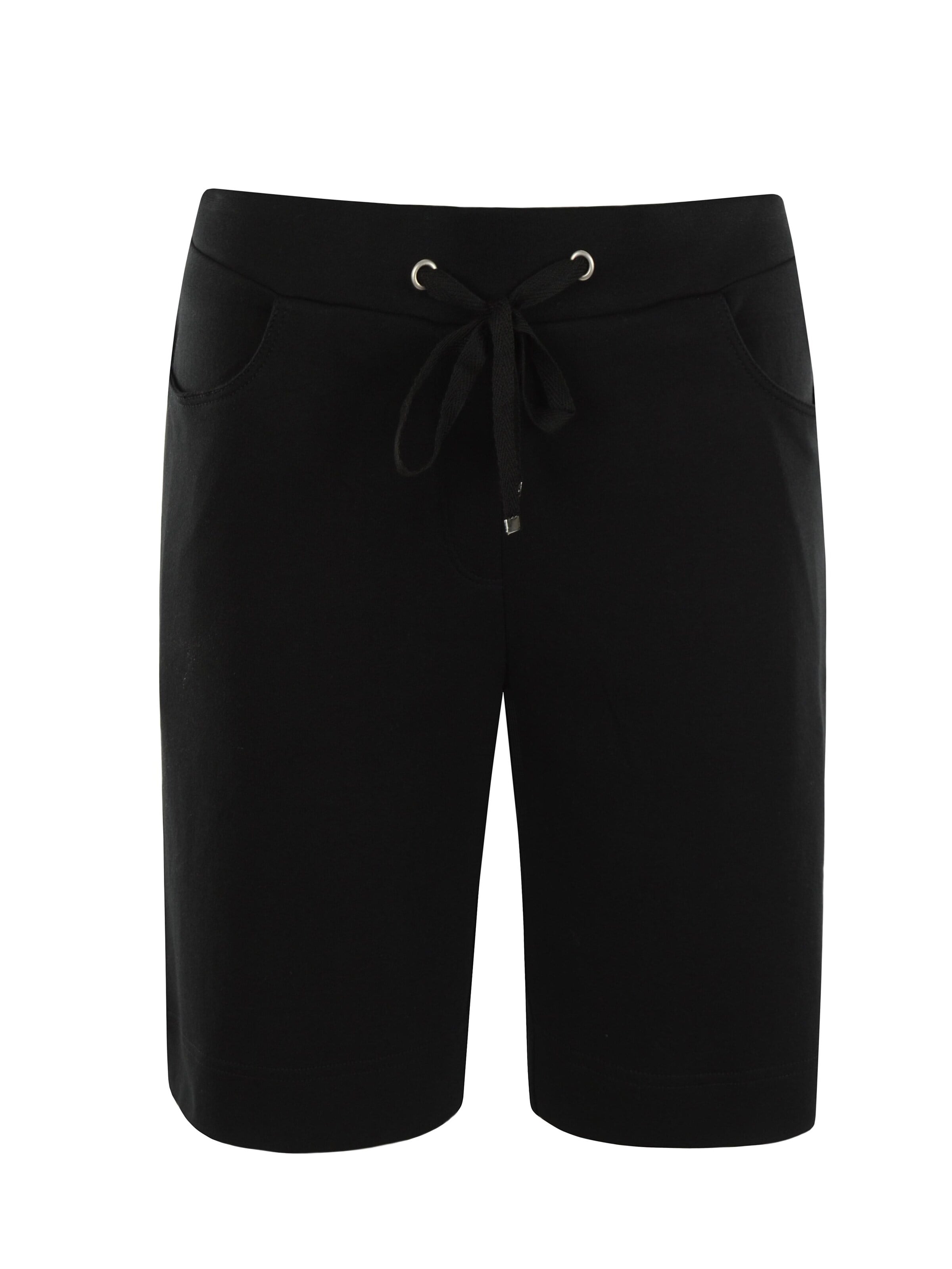 HAJO Regular Pants in Black: front