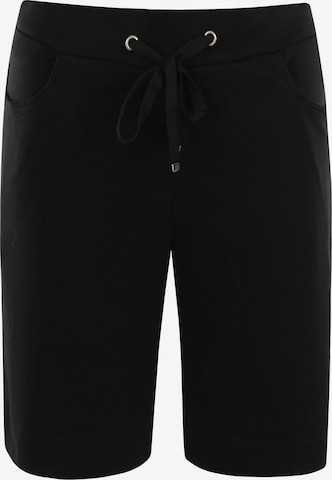 HAJO Regular Pants in Black: front
