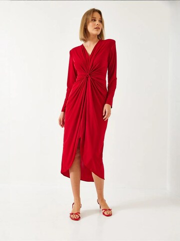 Robe Bianco Lucci en rouge
