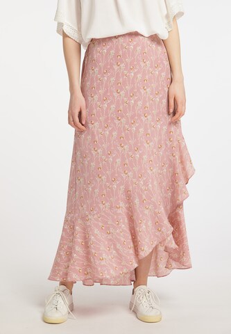 DreiMaster Vintage Skirt in Pink: front